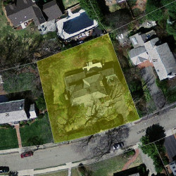 15 Lockwood Rd, Newton MA 02465-2413 aerial view