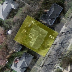 81 Truman Rd, Newton MA 02459-2639 aerial view