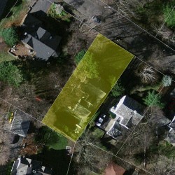 24 Bellevue St, Newton MA 02458-1919 aerial view