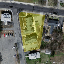 14 Linden St, Newton MA 02464-1412 aerial view