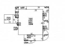 34 Exeter St, Newton MA 02465-2621 floor plan