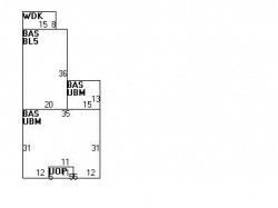 21 Emerald St, Newton MA  02458-1213 floor plan
