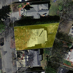 38 Clarendon St, Newton MA 02460-2021 aerial view