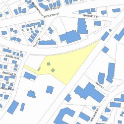 48 Elliot St, Newton MA  02461-1605 plot plan