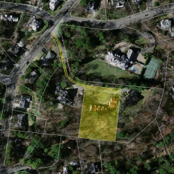 142 Grant Ave, Newton MA  02459-1349 aerial view