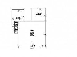 52 Charlemont St, Newton MA 02461-1908 floor plan