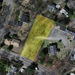 110 Dedham St, Newton MA  02461-2136 aerial view