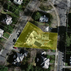 16 Merrill Rd, Newton MA 02459-1321 aerial view