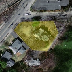 1402 Centre St, Newton MA 02459-2445 aerial view