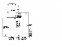 134 Waverley Ave, Newton MA 02458-2402 floor plan