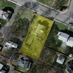 90 Fair Oaks Ave, Newton MA  02460-1153 aerial view