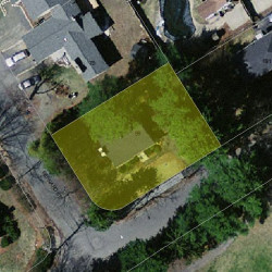 99 Wallace St, Newton MA 02461-1923 aerial view