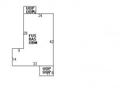 275 River St, Newton MA  02465-1437 floor plan