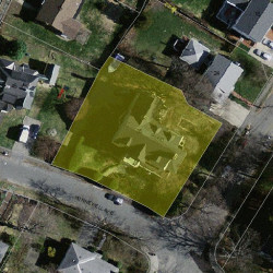 35 Hunnewell Ave, Newton MA  02458-2216 aerial view