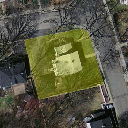 163 Harvard St, Newton MA 02460-2238 aerial view
