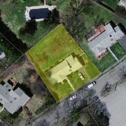 69 Karen Rd, Newton MA 02468-1123 aerial view