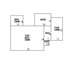 244 Jackson St, Newton MA 02459-2541 floor plan