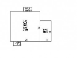 74 Maplewood Ave, Newton MA  02459-2526 floor plan