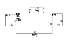 174 Valentine St, Newton MA  02465-3028 floor plan