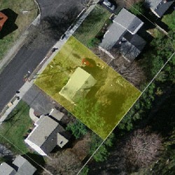 95 Spiers Rd, Newton MA  02459-3716 aerial view