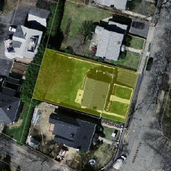 30 Lindbergh Ave, Newton MA  02465-1651 aerial view