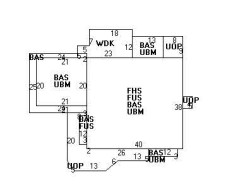 327 Franklin St, Newton MA 02458-2346 floor plan