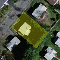 22 Esty Farm Rd, Newton MA 02459-3607 aerial view