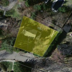 49 Concolor Ave, Newton MA  02458-2511 aerial view