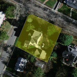 204 Ward St, Newton MA 02459-1328 aerial view