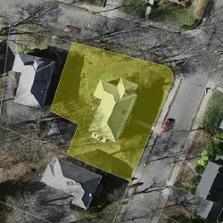 97 Langdon St, Newton MA 02458-1982 aerial view