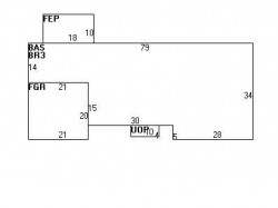 110 Adeline Rd, Newton MA 02459-2705 floor plan