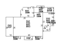 36 Waban Ave, Newton MA  02468-2143 floor plan