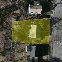 295 Cypress St, Newton MA 02459-2227 aerial view