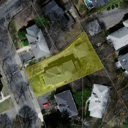 8 Cotter Rd, Newton MA 02468-1037 aerial view