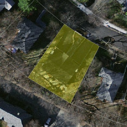 73 Ripley St, Newton MA 02459-2210 aerial view