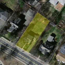 291 Crafts St, Newton MA  02460-1201 aerial view