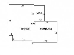 89 Wiswall Rd, Newton MA  02459-3535 floor plan