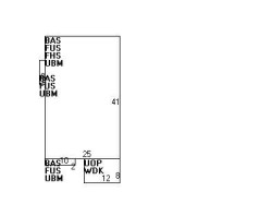 45 Aberdeen St, Newton MA  02461-1801 floor plan