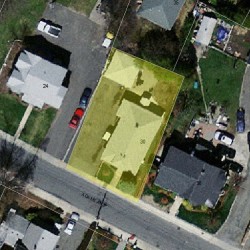 30 Adams Ave, Newton MA 02465-1003 aerial view