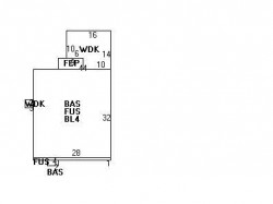 32 Adams St, Newton MA 02460-1203 floor plan