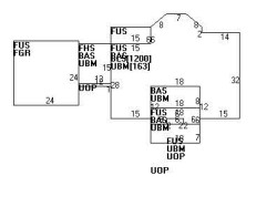 186 Sargent St, Newton MA 02458-2345 floor plan