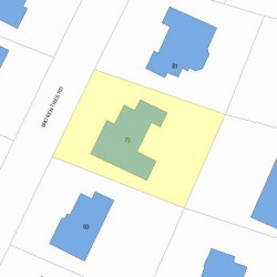 73 Broken Tree Rd, Newton MA 02459-3416 plot plan