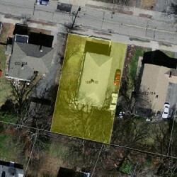 110 Warwick Rd, Newton MA 02465-1746 aerial view