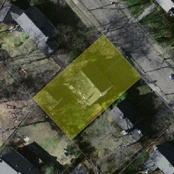 63 Ridge Ave, Newton MA  02459-2506 aerial view