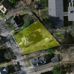 24 Oxford Rd, Newton MA 02459-2405 aerial view