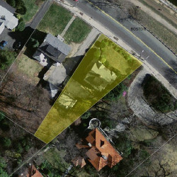 60 Beacon St, Newton MA  02459 aerial view