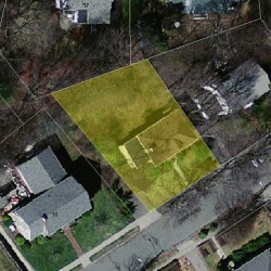16 Chapin Rd, Newton MA  02459-1807 aerial view