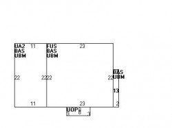 22 Davis Ave, Newton MA  02465-1904 floor plan