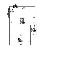 339 Waltham St, Newton MA 02465-1730 floor plan
