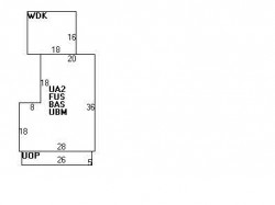 162 Melrose St, Newton MA  02466-1111 floor plan